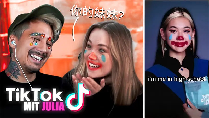 Tiktok mit Julia